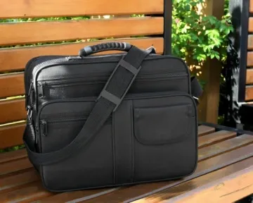 Men's Bag Shoulder Folder Breakfast For Work Height 27 Cm