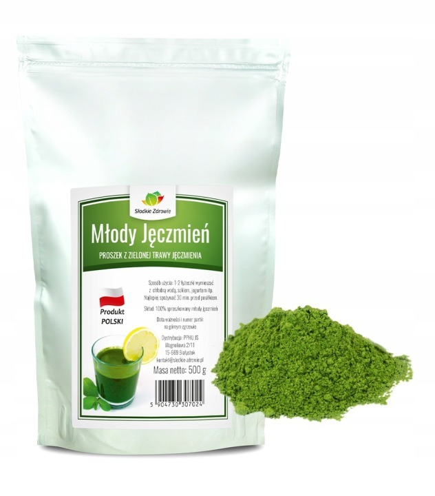 Young Green Barley High Quality Polish 1KG