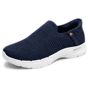 Lightweight Sports Shoes Slip On Breathable Summer Shoes Zosma Navy R 42