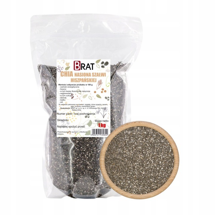 Chia Seeds 1kg Spanish Sage Fresh Quality