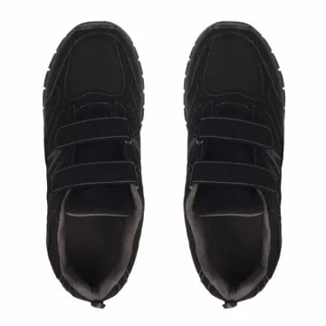 Men's Shoes With Velcro Adidas Lightweight Black Height Low