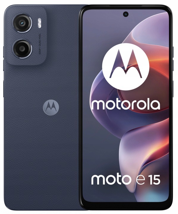 Smartphone Motorola Moto e15 2 64GB 6 67 90Hz 32Mpix Denim Blue