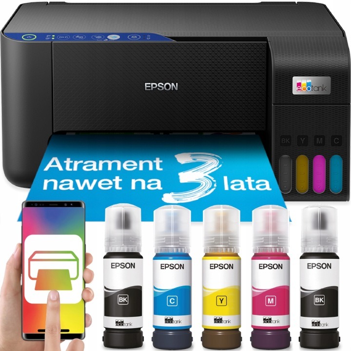 All In One Printer Epson Ecotank Print Smart Wifi Inks