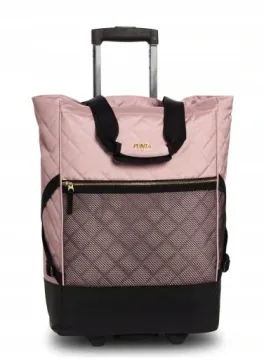 Trolley Shopping Bag Elegant Chic Two Wheels